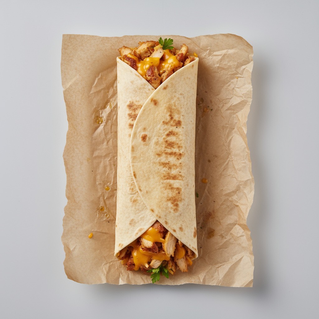 Cheddarlı Tavuk Döner Dürüm