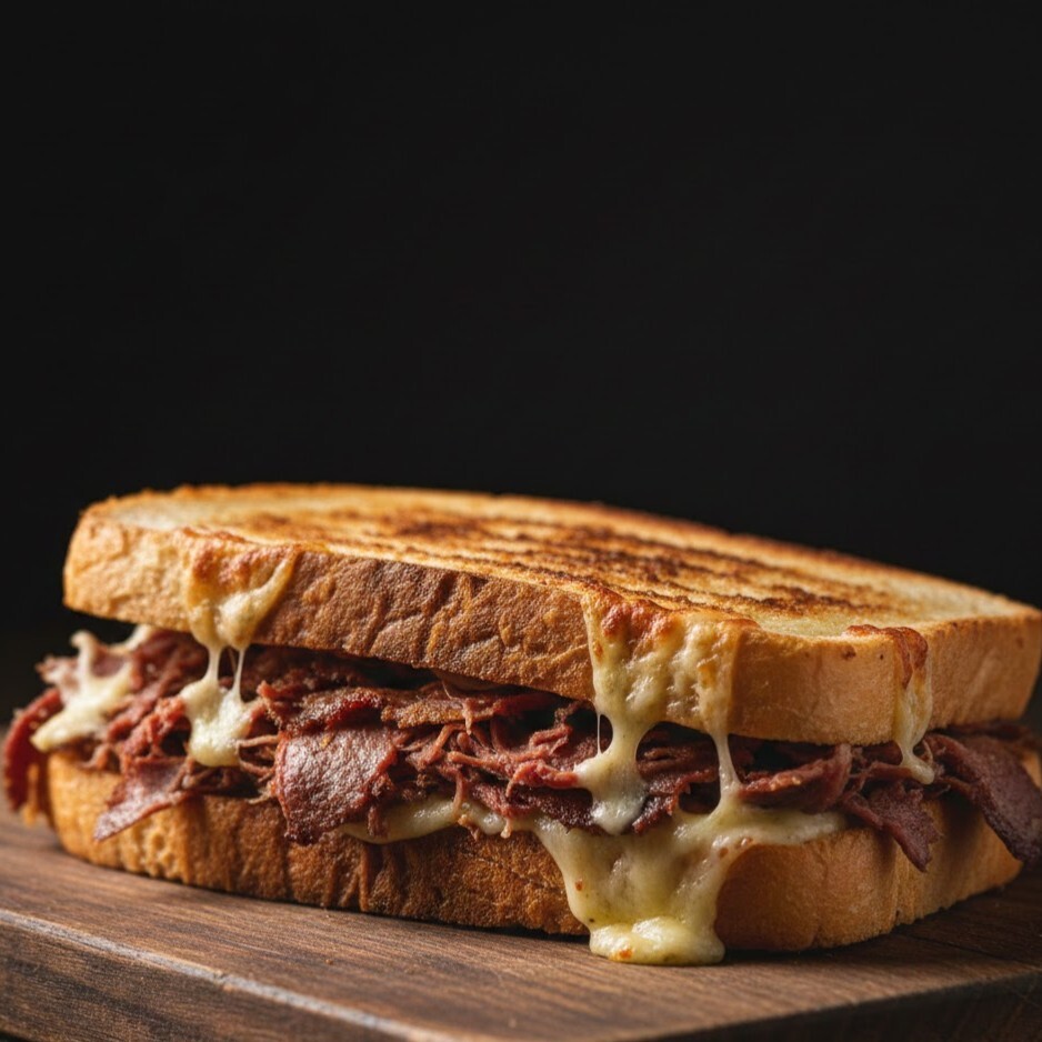 Kavurma Kaşarlı Tost