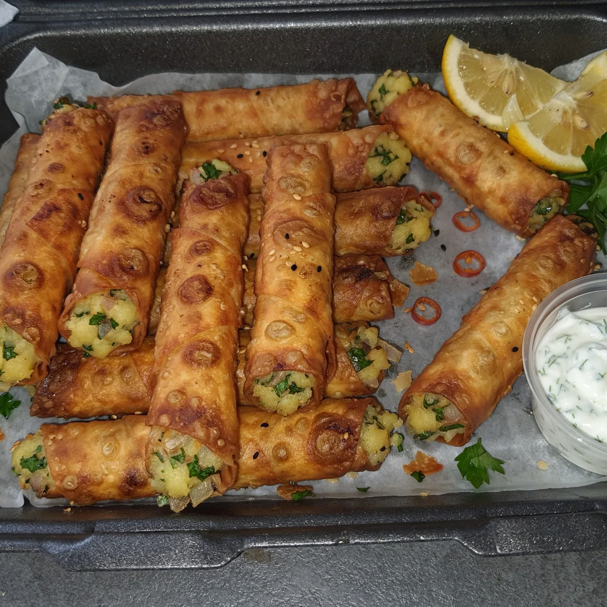 Patatesli Sigara Böreği (4 Adet)