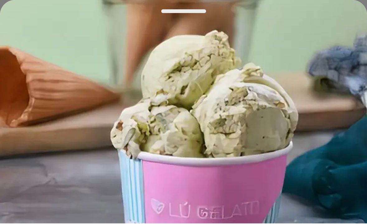 Antep Fıstıklı Gelato (1 Top)