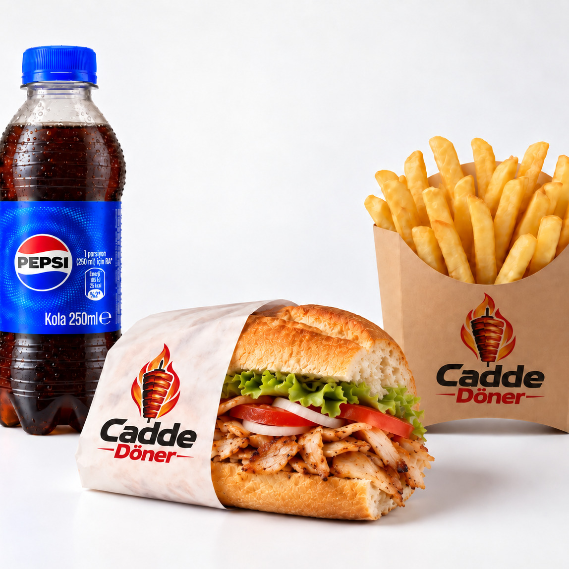 Yarım Ekmek Döner Menü