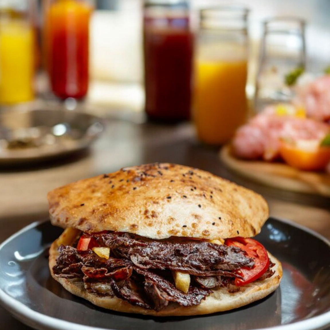 150 gr Et Döner Tombik Et Döner Dönerci Hamit Efendi 1989 Yaprak Döner Special Luxury