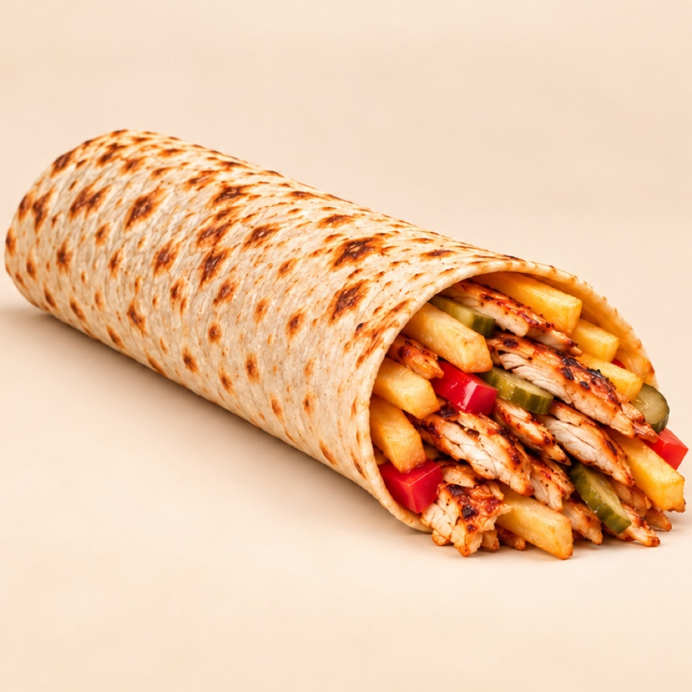 200 gr Dürüm Tavuk Döner