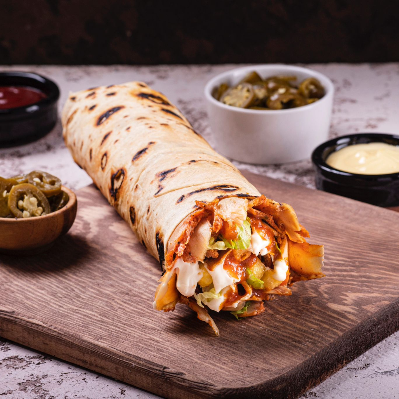 Barbeque Tavuk Döner Dürüm