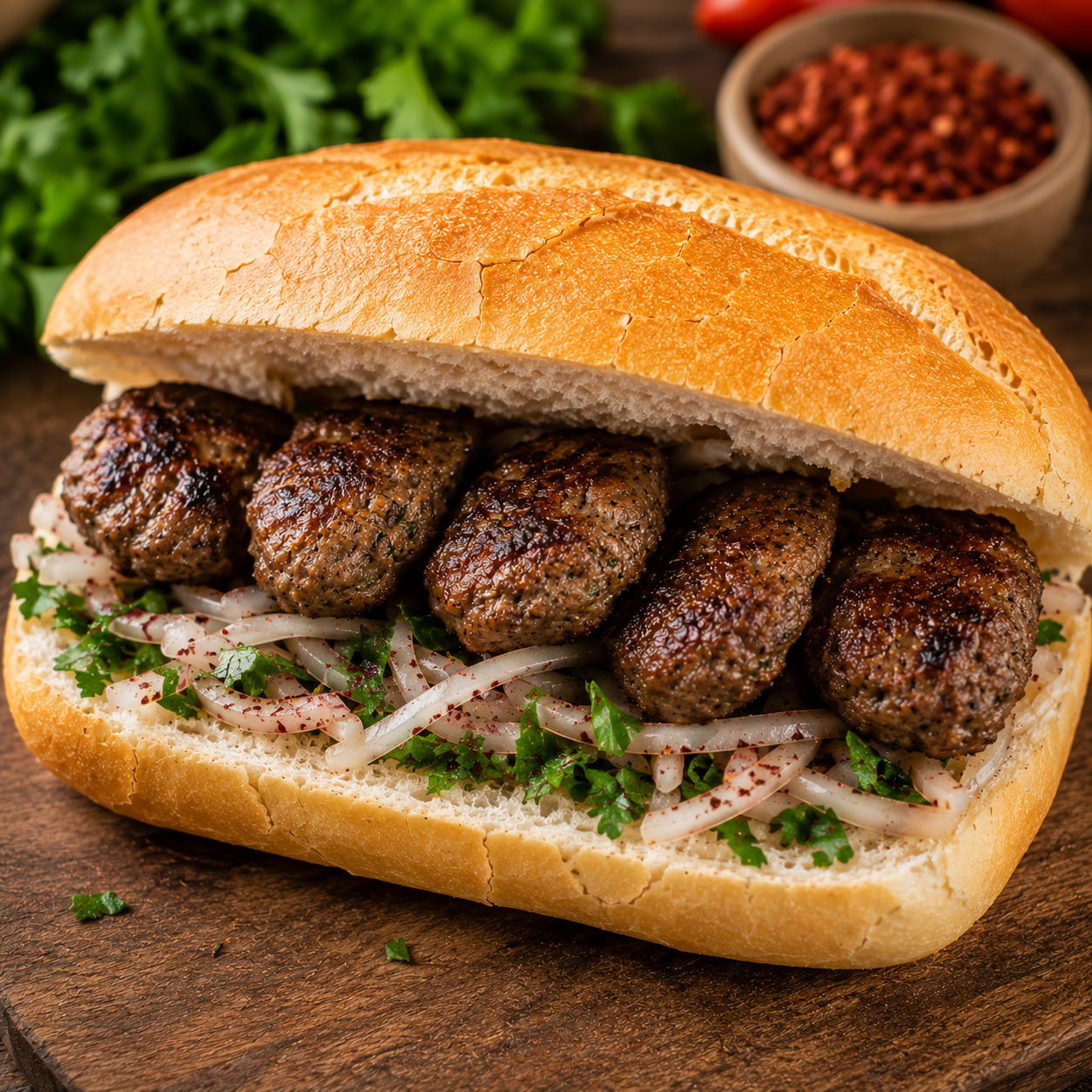 Köfte (Tüm Ekmek)