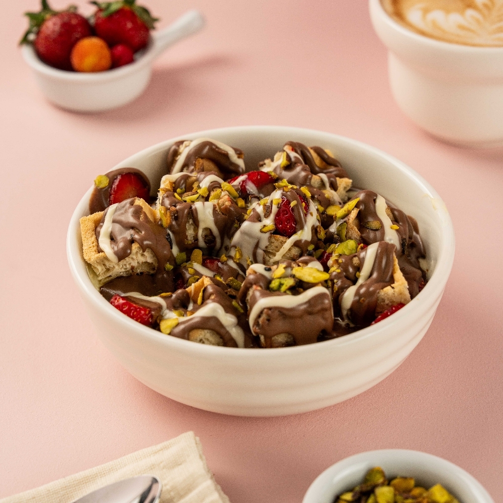 Waffle Chocolate Bowl