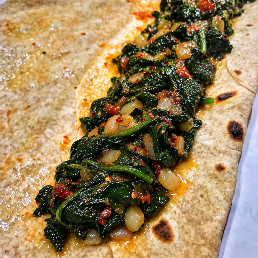 Ispanaklı Sıkma