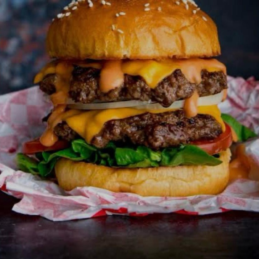 Double Hamburger MENÜ