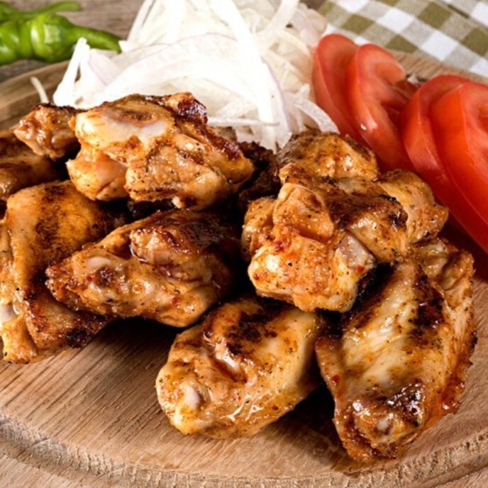 But Kanat Karışık Tavuk Yarım Kilo (500 Gram) Az Kolesterol için Tavuk But Kanat Special Kanatçı