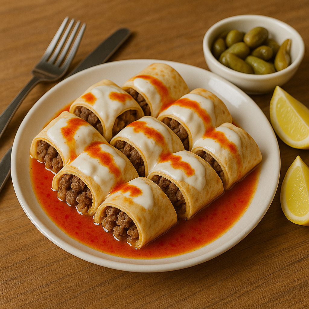Yoğurtlu Et Tantuni