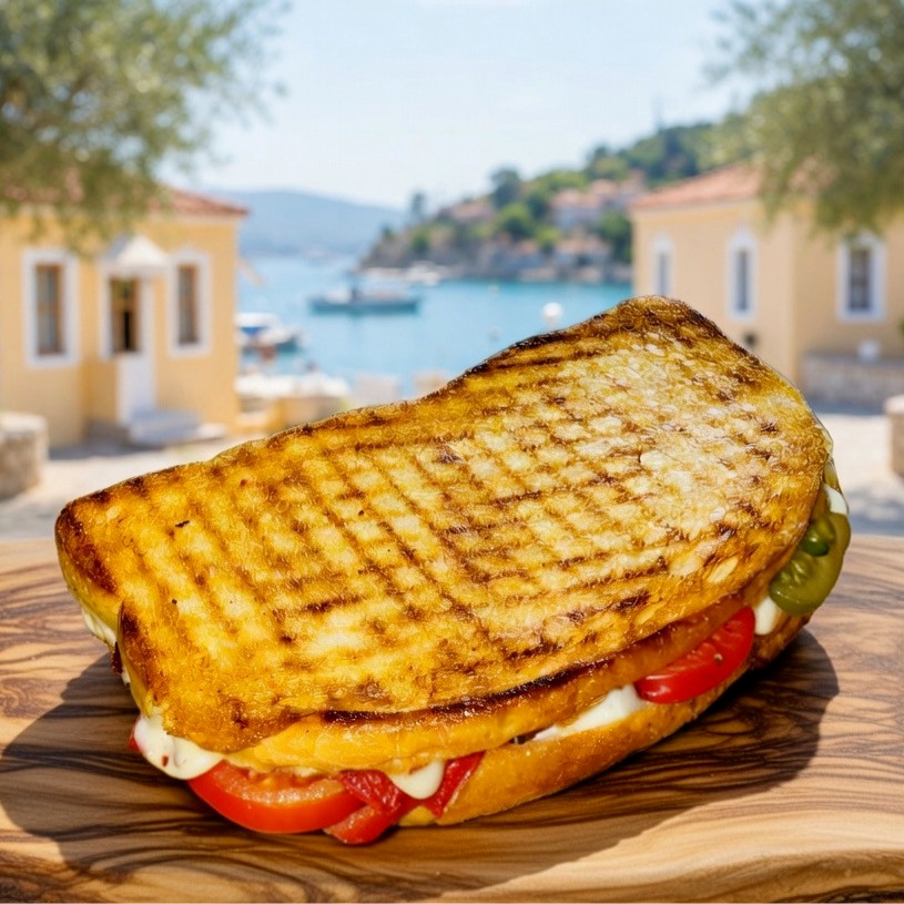 Sucuklu - Kaşarlı Ayvalık Tostu