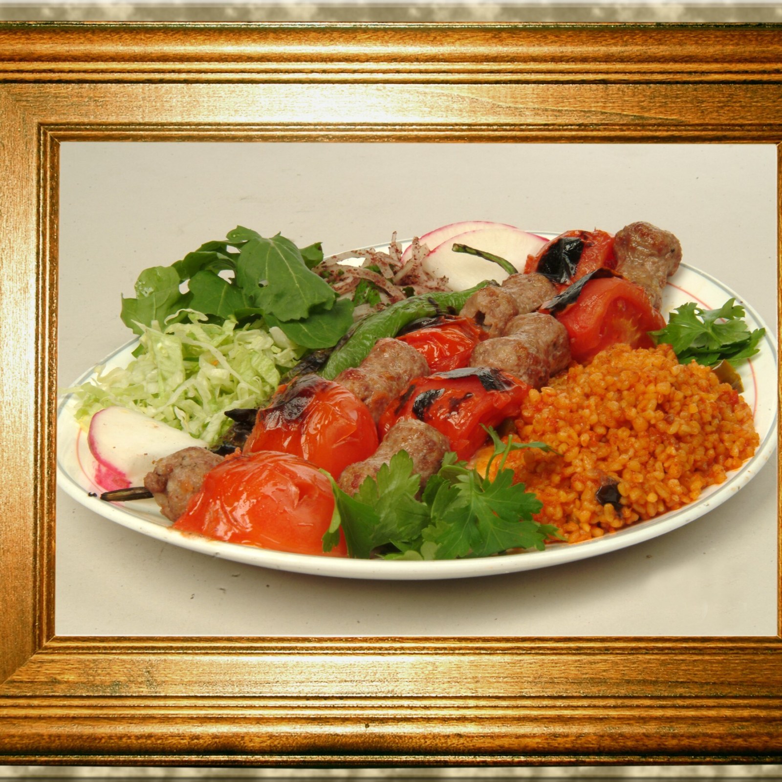 Domatesli Kebap