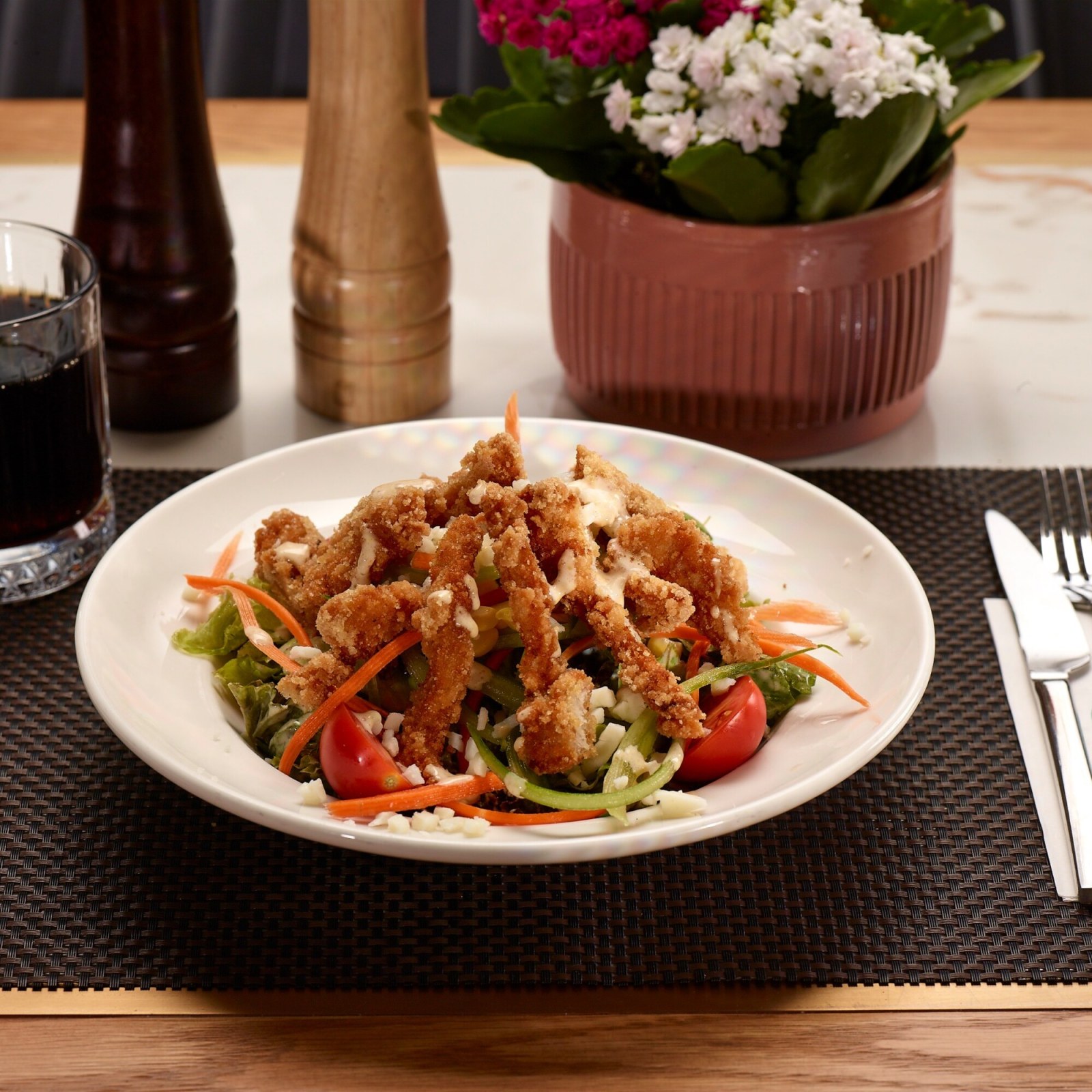 Çıtır Tavuk Salata