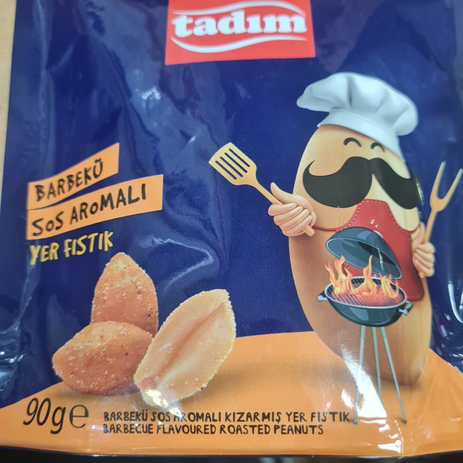 Tadım 90 gr Barbekü Soslu Yer Fıstığı