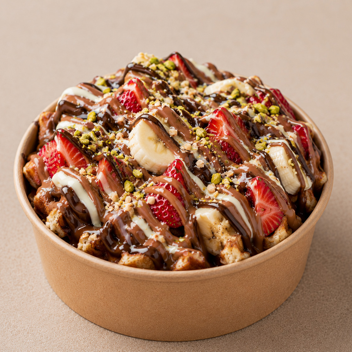 Karo Muz Aromalı Mega Bowl Waffle