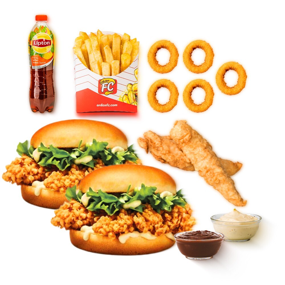 Fırsat Mini Burger Menü ( 2 Kişilik )