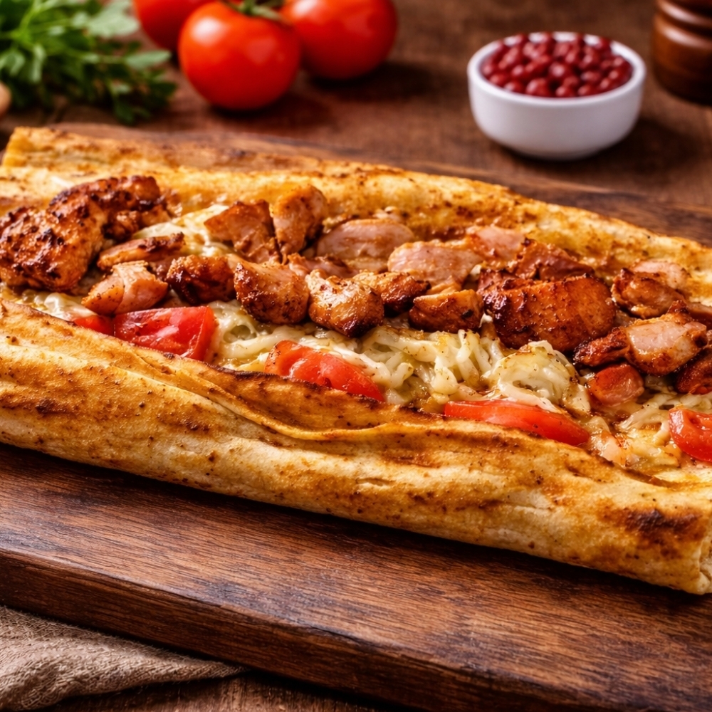 KAŞARLI TAVUK BONFİLE DÜRÜM