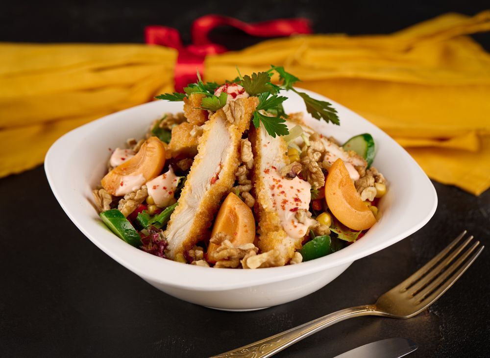 Crispy Chicken Salad