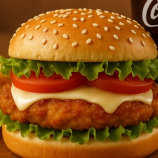 Bam Bam Klasik Tavuk Burger