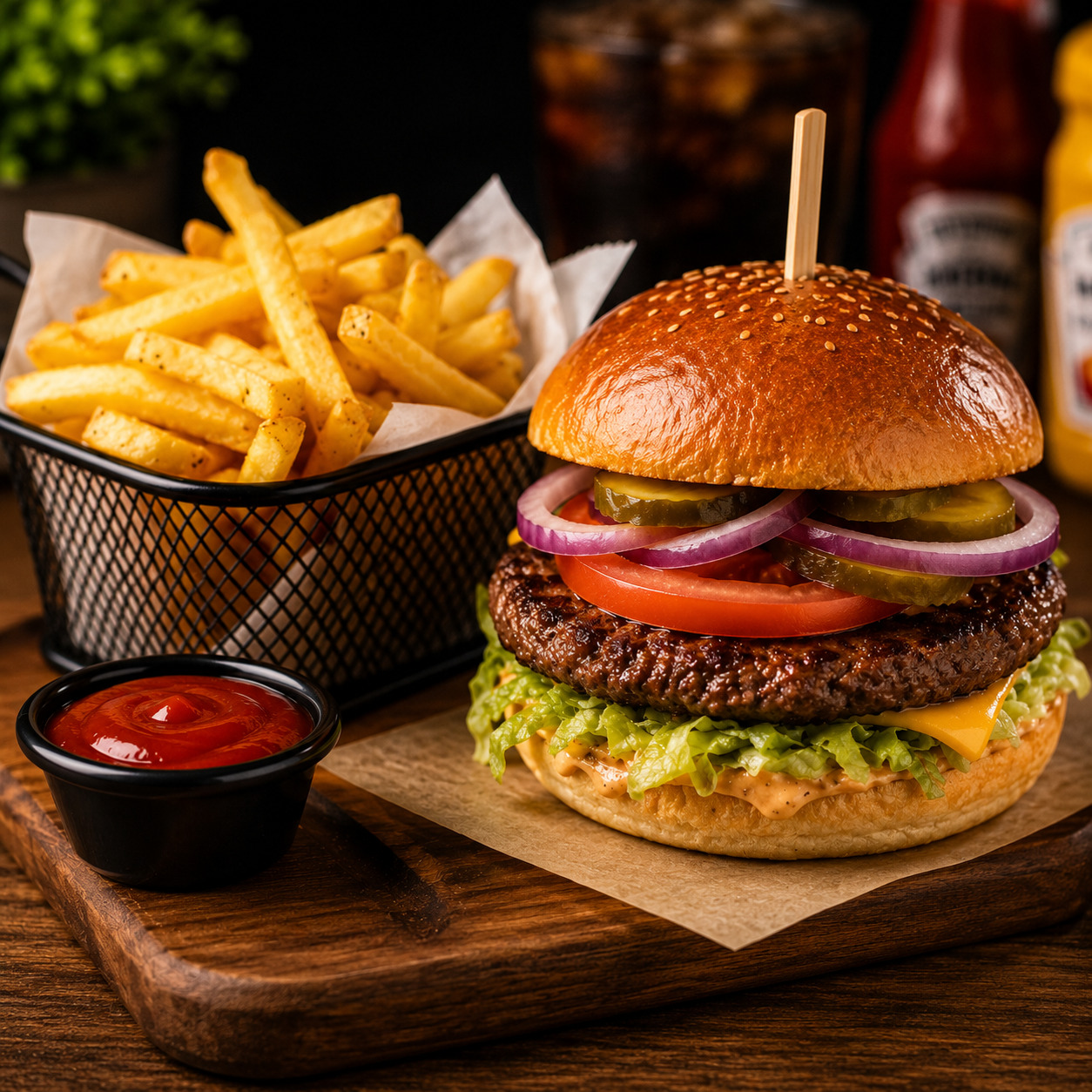 🍔 Express Burger & Patates Kızartması Menü