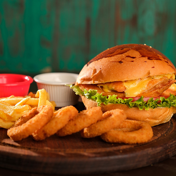 2'li Tavuk Bonfile Burger Menü