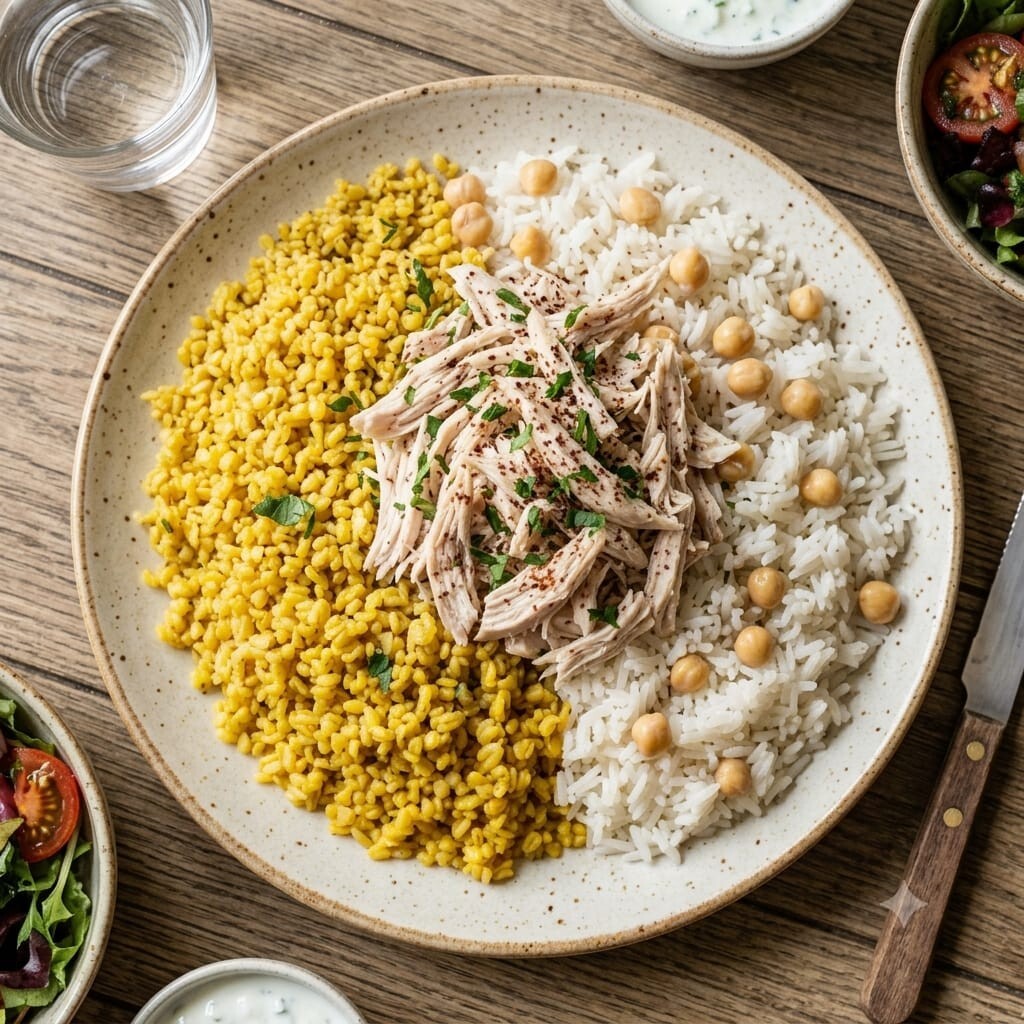 Gece Pilavı Sade Tavuklu
