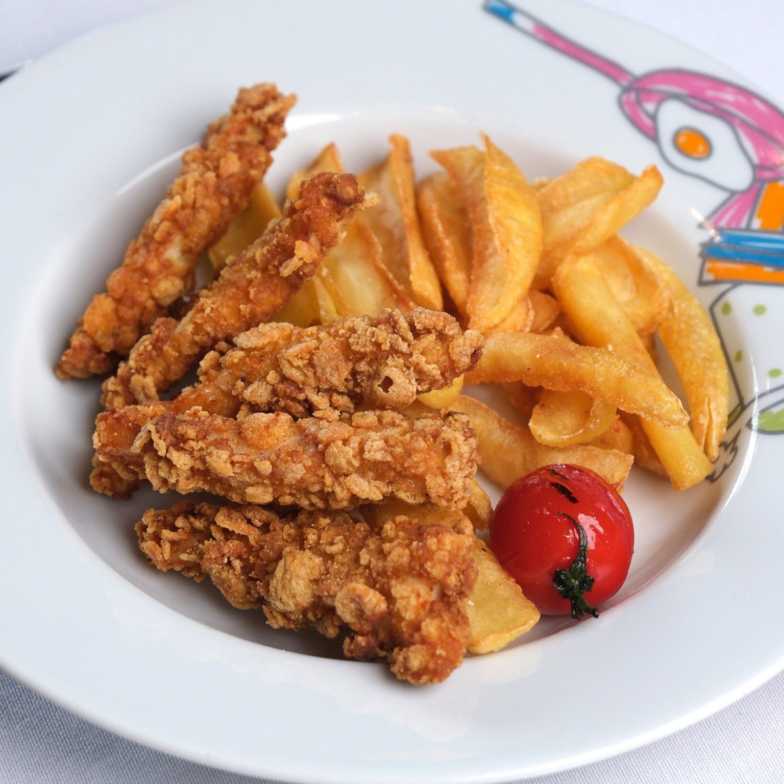 Çocuk Çıtır Tavuk & Patates Kızartması