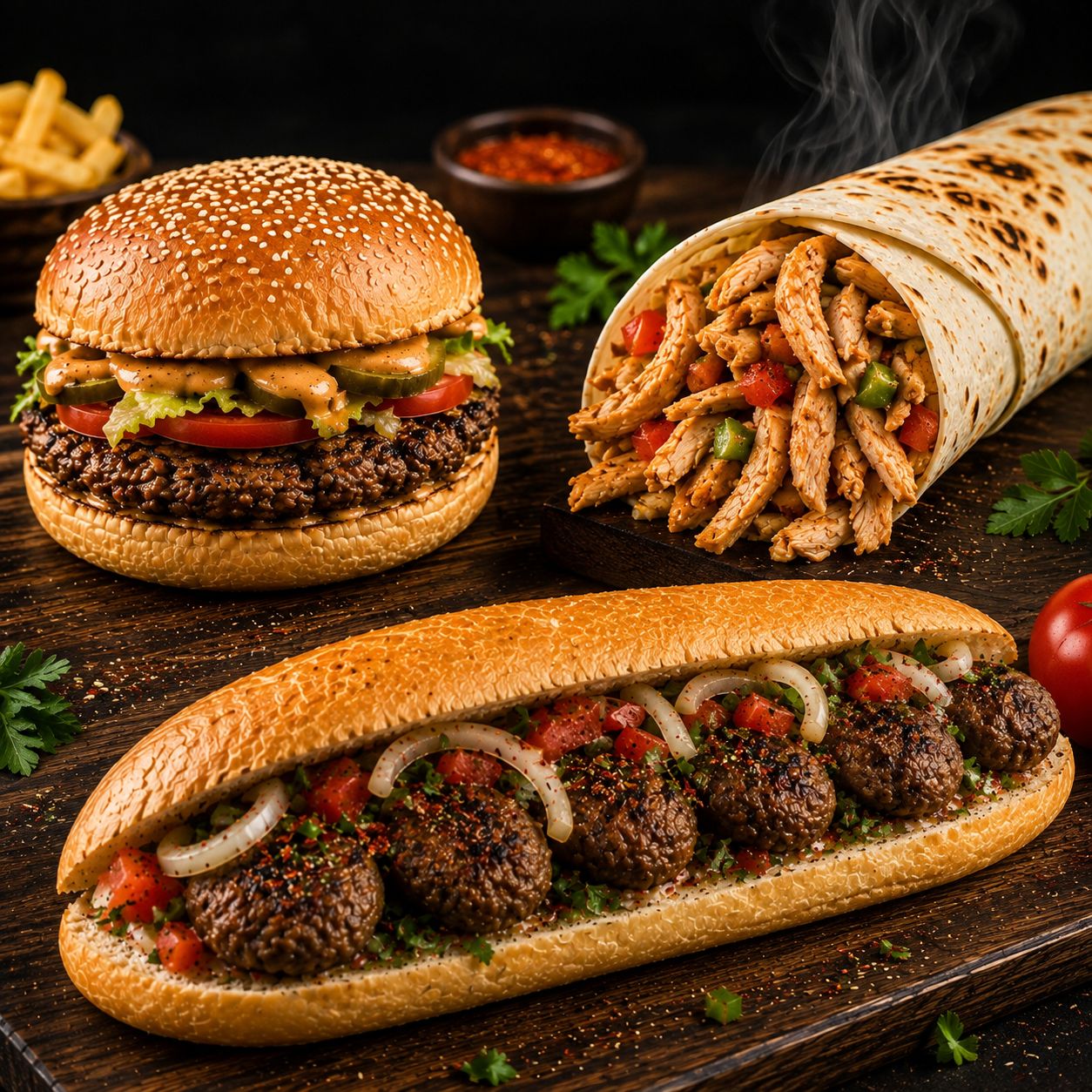 Pietsa Burger & Tantuni (Aşağı Eğlence)