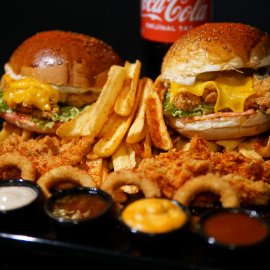 Chef Cajun Burger (Cebeci)