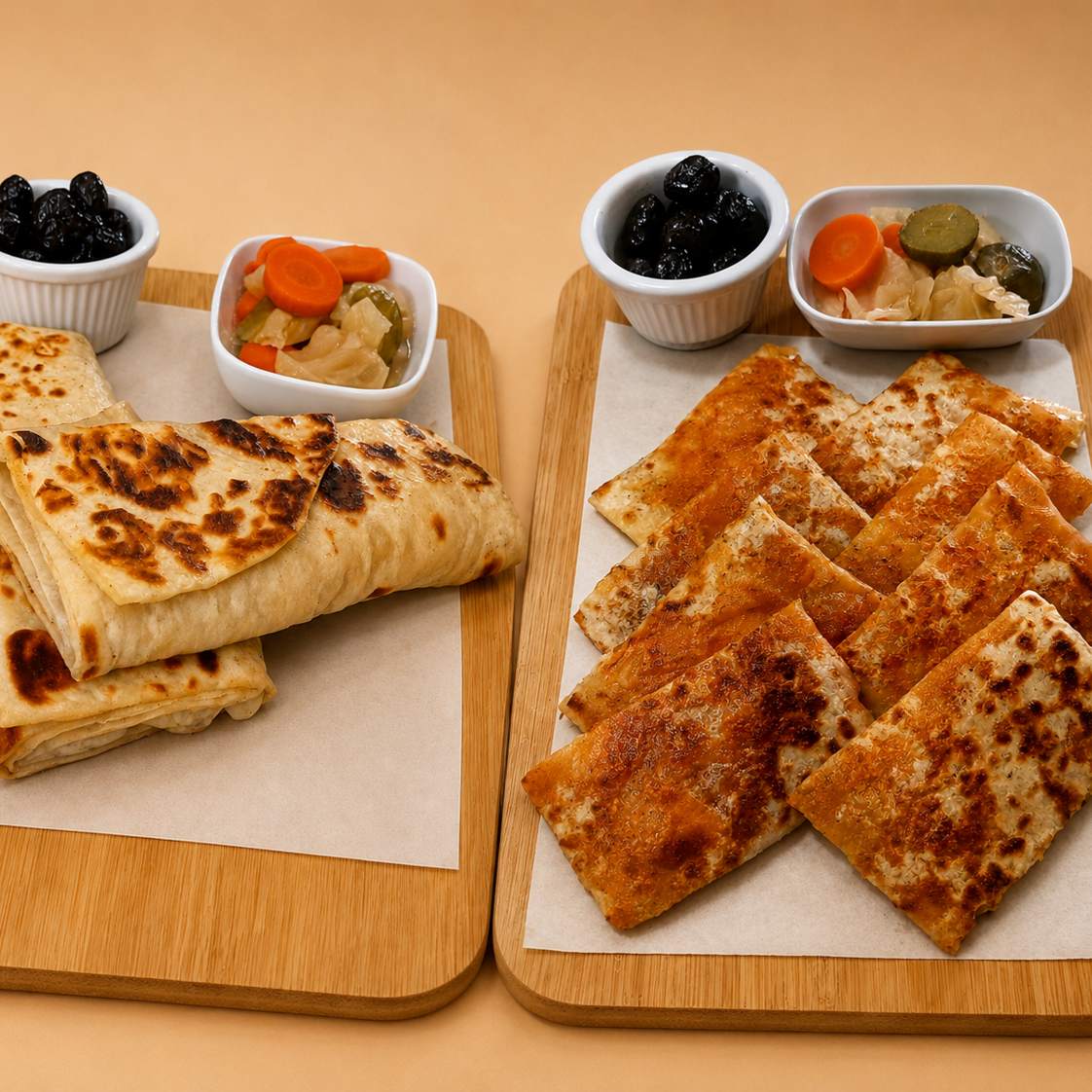 Anadolu Sıkma Gözleme (Zeytinli)