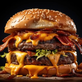 Vogs Steak Burger (Örnek)