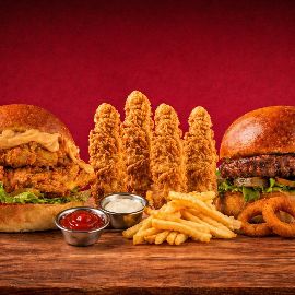 Cajun Volt Chickens Burger (Başpınar)