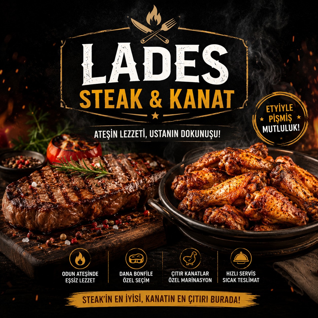 Lades Steak & Kanat (Etiler)